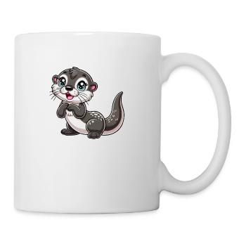 Otter child - Mug - white - Right
