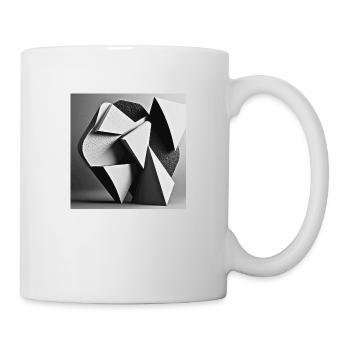 Abstract Elegance - Tasse - Weiß - Rechts