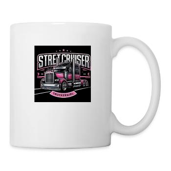 Streetcruiser Truckergirl - Tasse - Weiß - Rechts