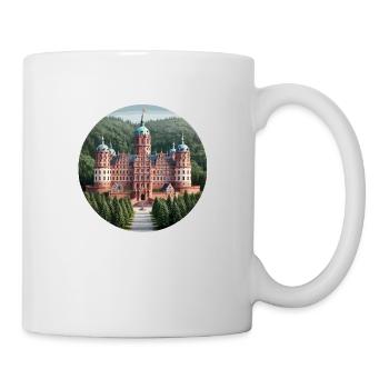 Heidelberger Schloss - Tasse - Weiß - Rechts