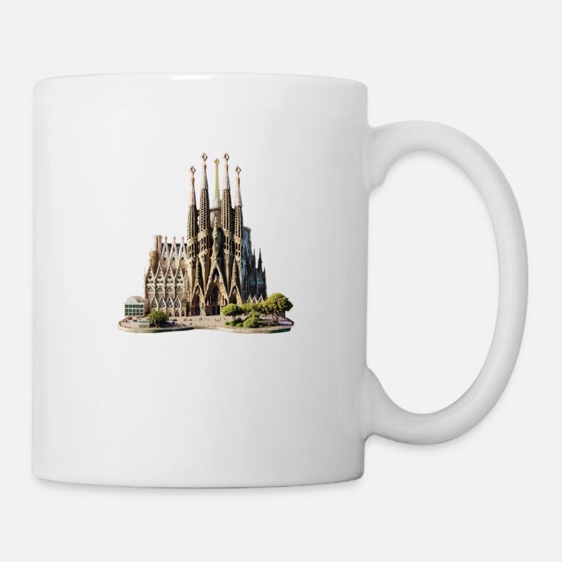 Sagrada Familia - Mug blanc - blanc