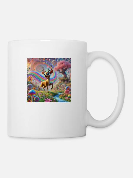 WONDER DEER 2 - Tasse - Weiß