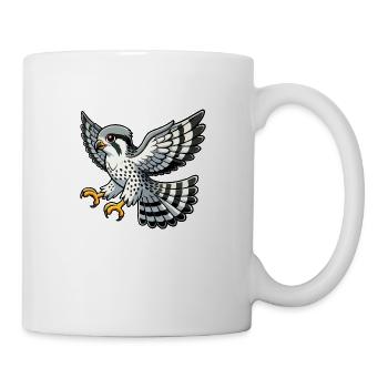 Falcon large - Mug - white - Right
