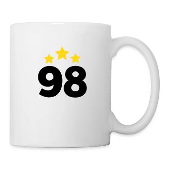 98 Years Star - 98th Anniversary Gift - Mug - white - Right