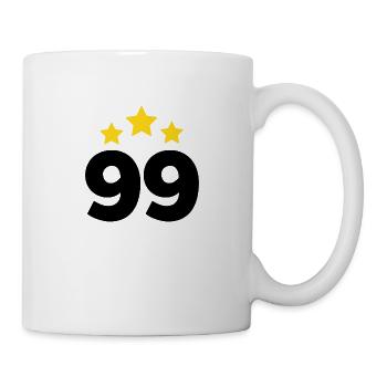 99 Years Star - 99th Anniversary Gift - Mug - white - Right