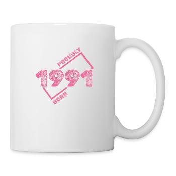 Born in 1991 - Mug - white - Right