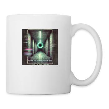 weirdcore Lost in the Liminal - Mug - white - Right
