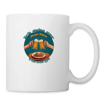 Prostata-Vorsorge (Prost Tatar) - Tasse - Weiß - Rechts
