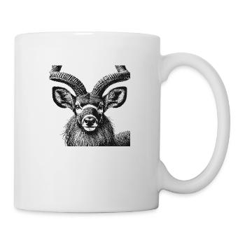 Kudu - Tasse - Weiß - Rechts