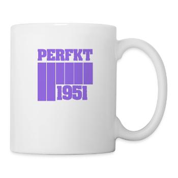 Perfekt 1951 - Tasse - Weiß - Rechts