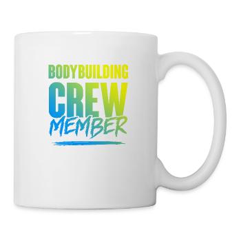 Équipe de musculation - Mug blanc - blanc - Droite