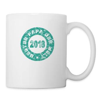 Vatertag 2018 - Tasse - Weiß - Rechts