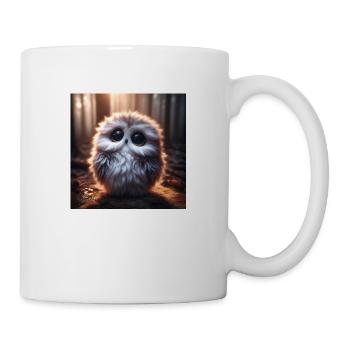 eule - Tasse - Weiß - Rechts