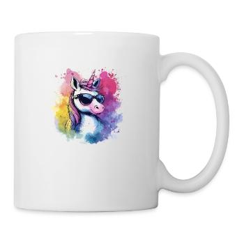 Bébé licorne - Mug blanc - blanc - Droite