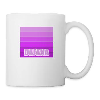 Maiden name Dajana - Mug - white - Right