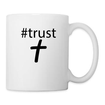 #trust in Jesus - Mug - white - Right