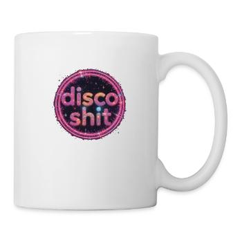 disco shit 053259 - Tasse - Weiß - Rechts