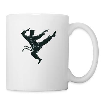 karate - Tasse - Weiß - Rechts