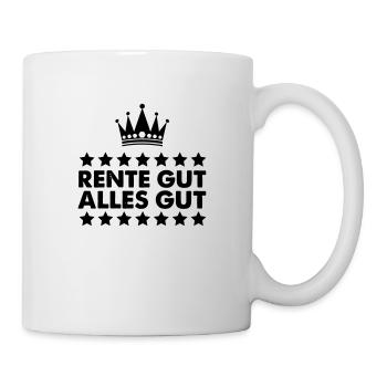 Pension good, all good - Mug - white - Right
