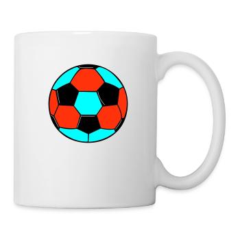 fussball 2 - Tasse - Weiß - Rechts