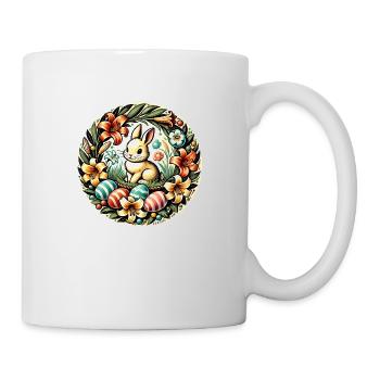 Lapin de Pâques Lapin - Mug blanc - blanc - Droite