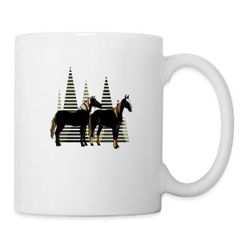 Horses - Mug - white - Right