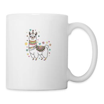 Llamazing Vibes - Tasse - Weiß - Rechts