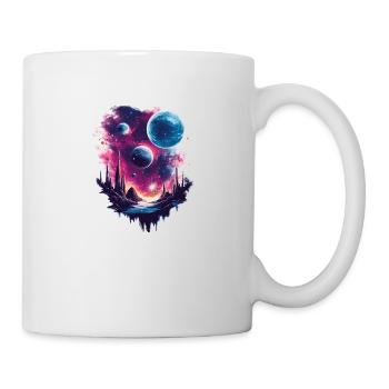 Reach for the Stars! - Tasse - Weiß - Rechts