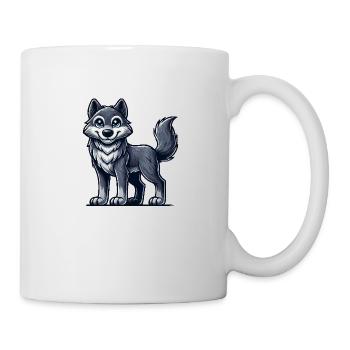 wolf - Mug - white - Right