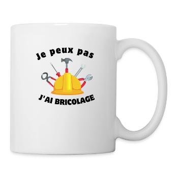 Ich kann nicht DIY - Tasse - Weiß - Rechts