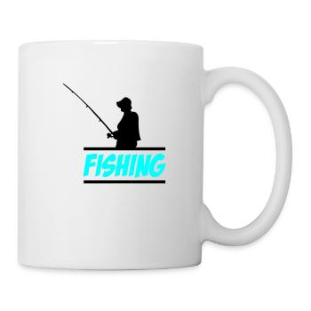 fishing 02 - Tasse - Weiß - Rechts