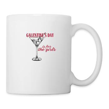 Galentine's day red - Tasse - Weiß - Rechts