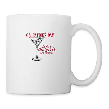 Galentine's day gays red - Tasse - Weiß - Rechts