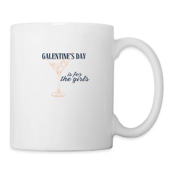 Galentine's day Blue - Mug - white - Right