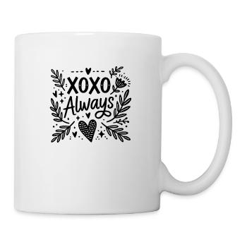 XOXO Toujours - Mug blanc - blanc - Droite