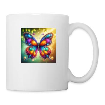 Butterfly Colorful - Mug - white - Right