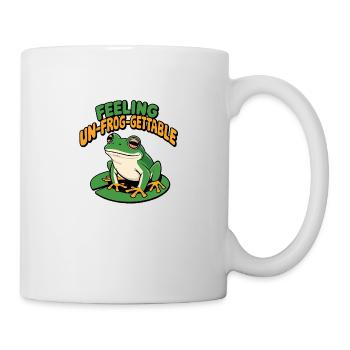 Unfroggettable - Mug blanc - blanc - Droite
