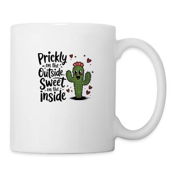 Cactus doux - Mug blanc - blanc - Droite