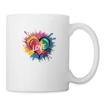 Colorful Love - Mug - white - Right