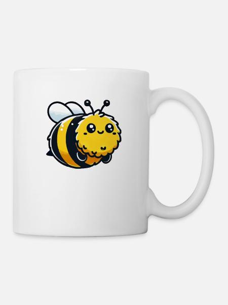 hummel biene - Tasse - Weiß
