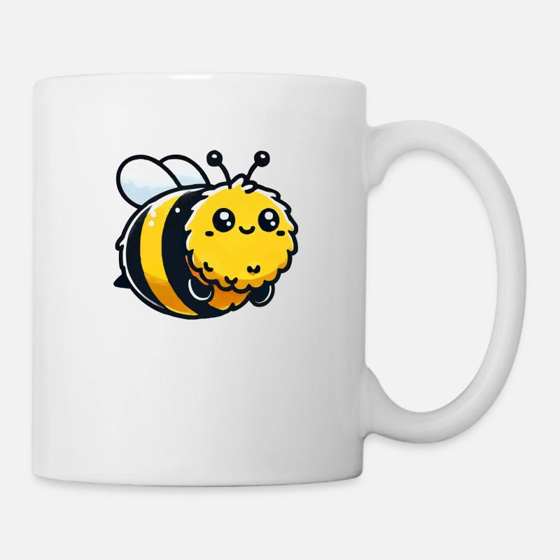 hummel biene - Tasse - Weiß