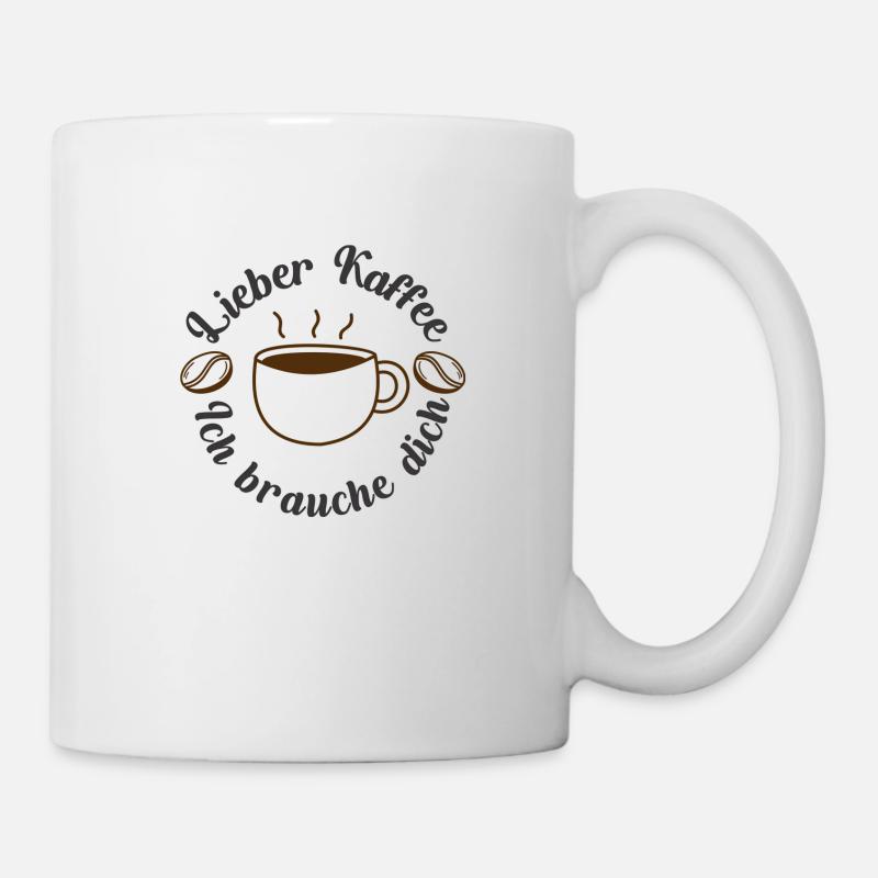 Dear coffee I need you - Mug - white