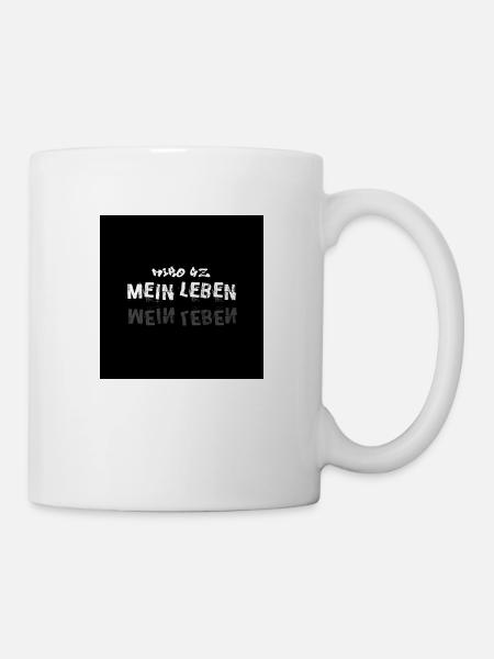 Mein Leben - Tasse - Weiß