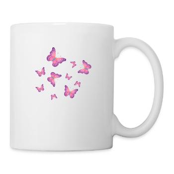 Butterfly magic: color in your life - Mug - white - Right