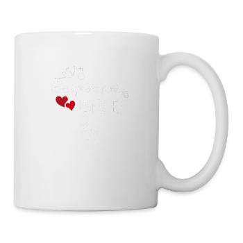 C’est prévu pour janvier - annonce de grossesse - Mug blanc - blanc - Droite