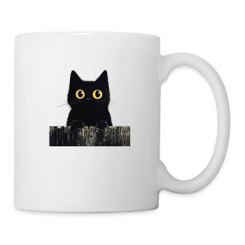 Feed Me Human, Cat lover shirt, Bags, Shirt, Tank - Mug - white - Right