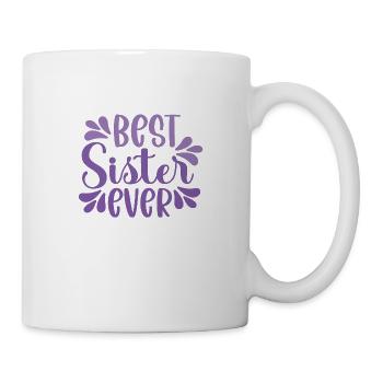 Meilleure soeur - Mug blanc - blanc - Droite