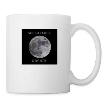 Sleepless nights - Mug - white - Right