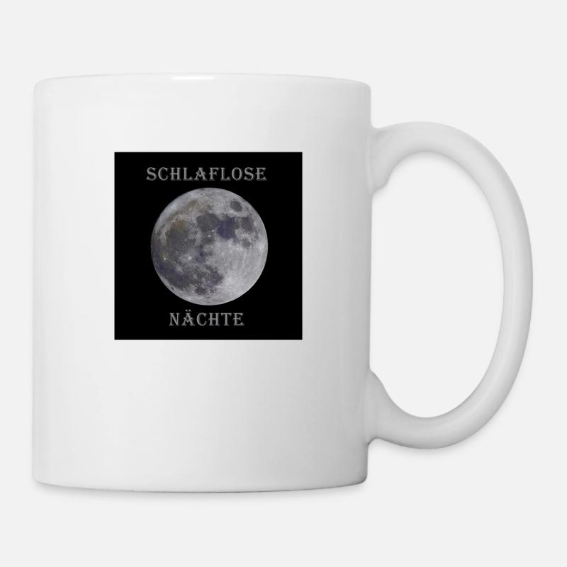 Schlaflose Nächte - Tasse - Weiß