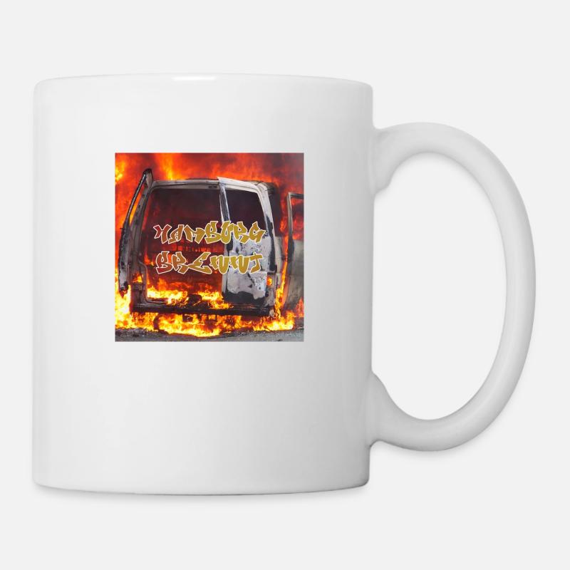 Hamburg is burning - Mug - white